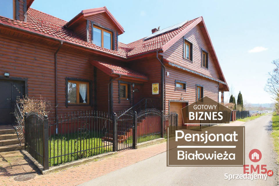 Do sprzedaży dom wolnostojący Białowieża 400m2 2 piętra sprzedam