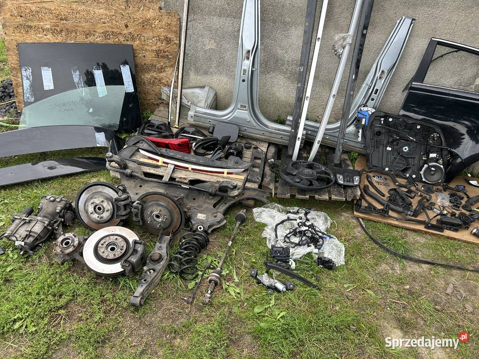 Pozostałości Kia sportage 4 słupki drzwi lewe