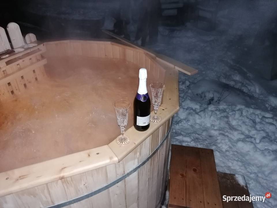 Balia ogrodowa jacuzzi z piecem wewnętrznym Balie