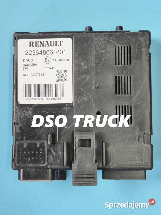 22364866 P01 Sterownik Kaseta DACU Renault gama Zawichost