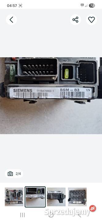 Moduł BSM B3 Skrzynka bezpieczników Citroen sprzedam