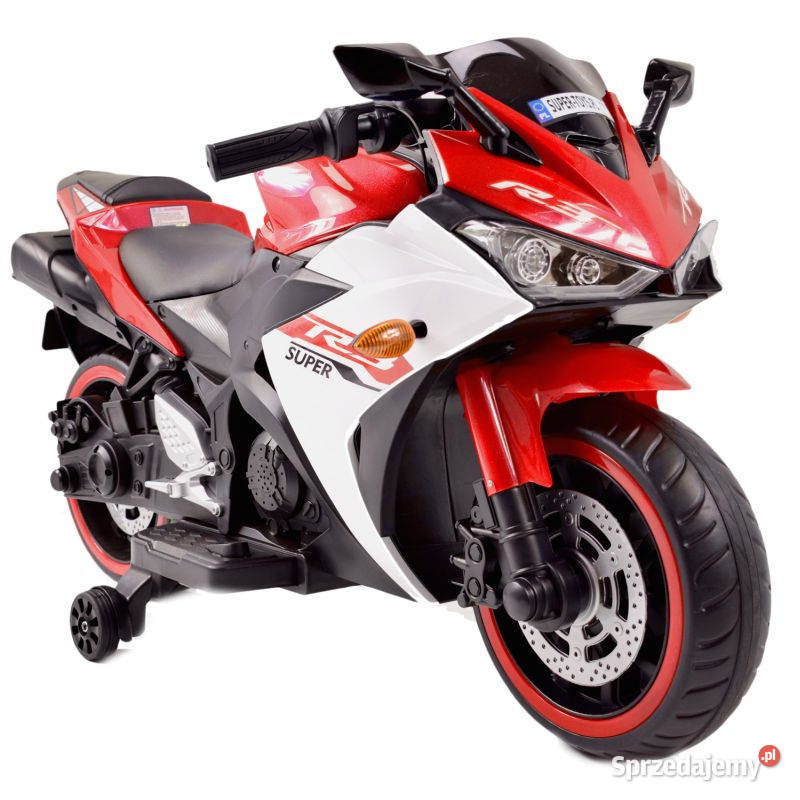 Autko motorek MOTOR gaz w manetce N888 jeździk Myszków