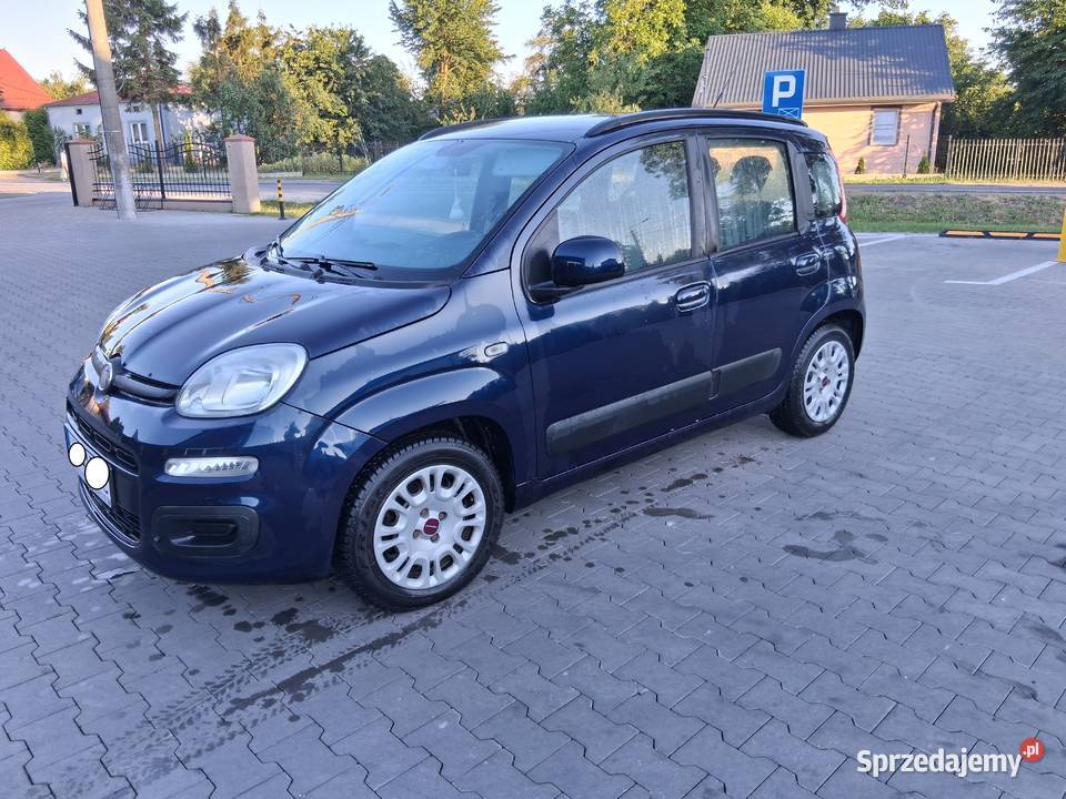 Fiat Panda 2013rLift 12BLpgKlima granatowy Poniatowa