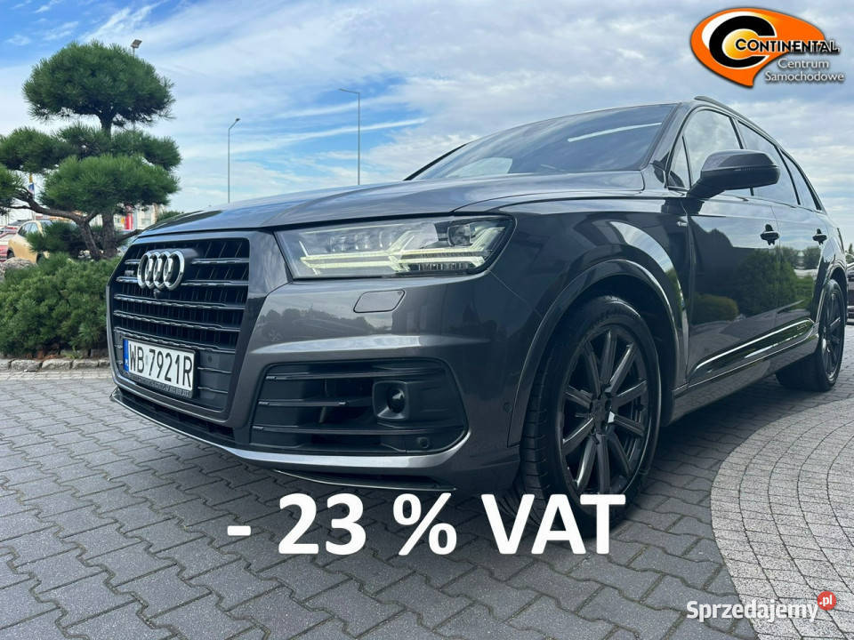 Audi Q7 Salon Polska76 II 2015 gniazdo USB Żory