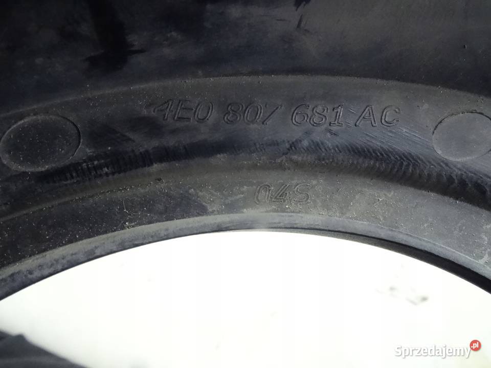 4E0807681AC AUDI A8 D3 KRATKA ATRAPA ZDERZAKA Przemęt