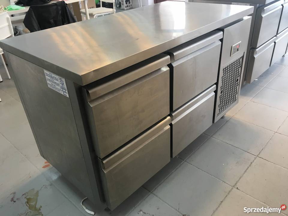 Sprzedam 2 stoły chłodnicze marki JUKA używane mazowieckie Warszawa