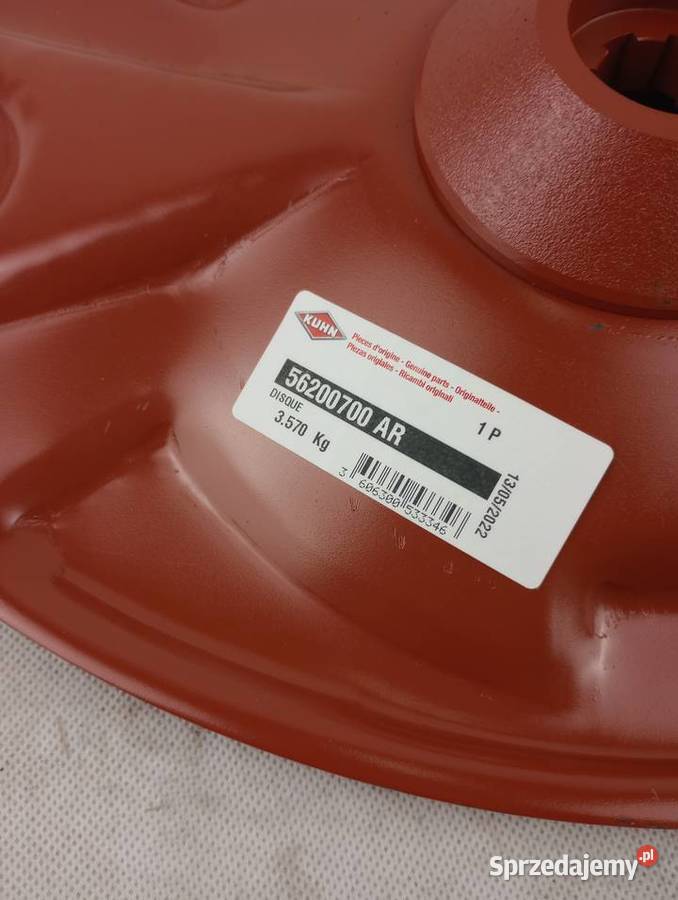 Dysk KUHN 56200700 nieuszkodzony Józefin