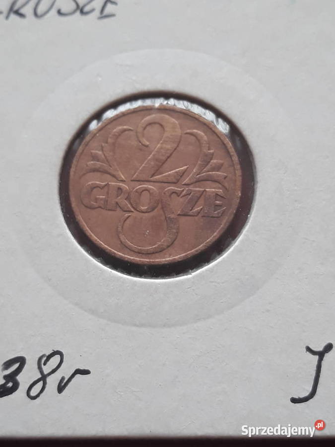 2 Grosze 1938 r Śliczne J Konin sprzedam