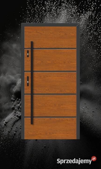 Drzwi Zewnętrzne Drewniane NOWOCZESNE Warszawa