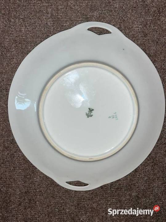 Secesyjna patera na ciasto wyprodukowana Carl pomorskie Gdańsk