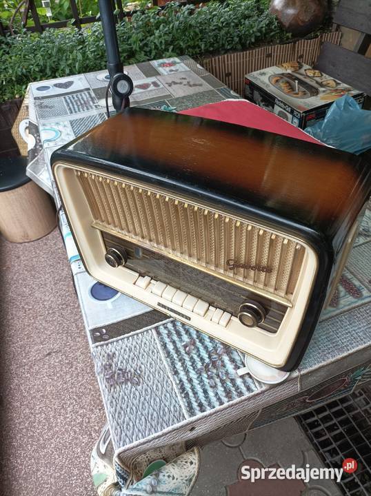 Telefunken Gavotte 9 niemieckie radio lampowe