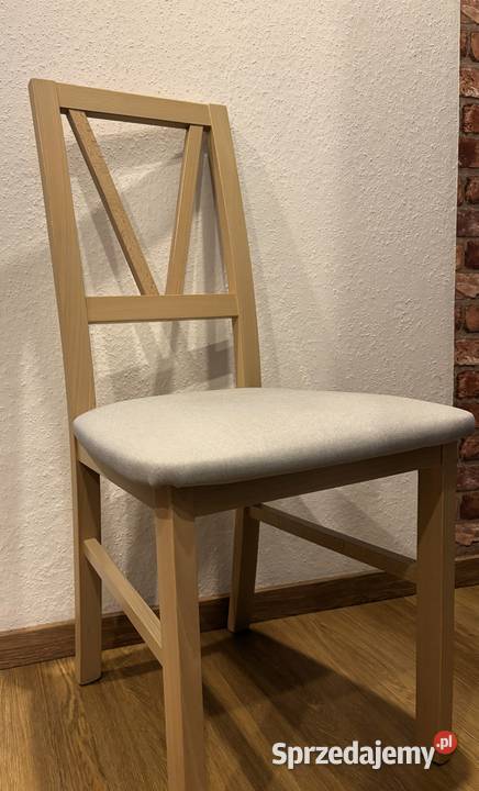 Okrągły rozkładany stół 4 krzesła Szczecin sprzedam