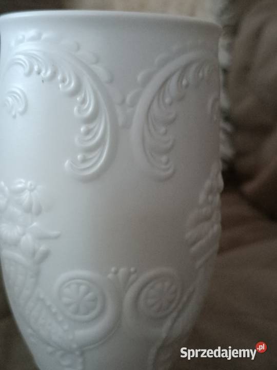 Wazon AK Kaiser biała porcelana biskwit Cudny Wazony Jastrzębie-Zdrój sprzedam
