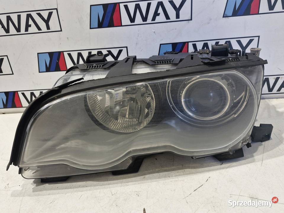 BMW E46 COUPE CABRIO LAMPY PRZEDNIE PRZEDLIFT Lampy przednie sprzedam