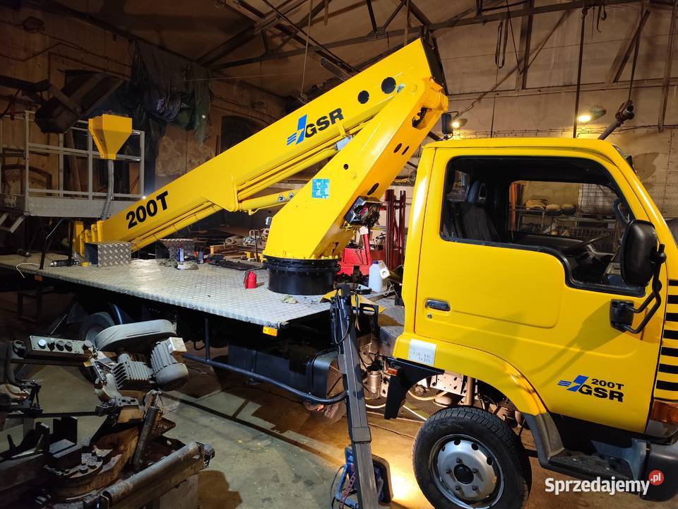 Do sprzedania podnośnik koszowy GSR 200 T na Prudnik