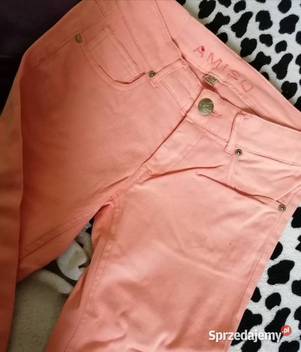 spodnie skinny rurki zwężane dopasowane Bawełna Leszno