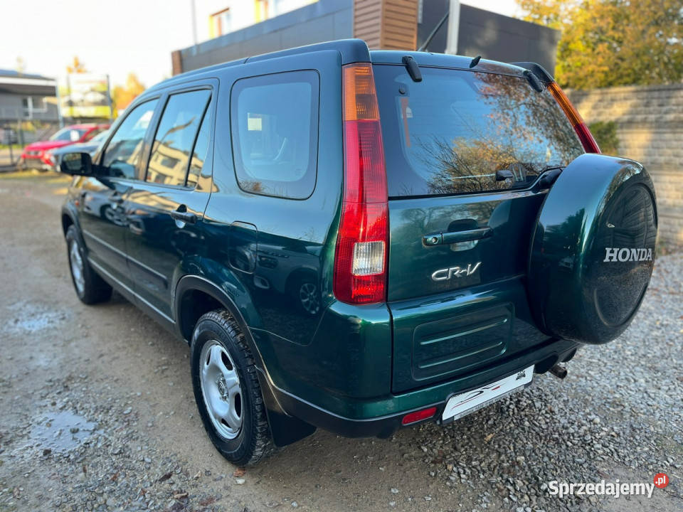 Honda CRV 20 1WŁAŚCICIEL Skóry 4x4 Klima BEZ wspomaganie kierownicy CR-V śląskie