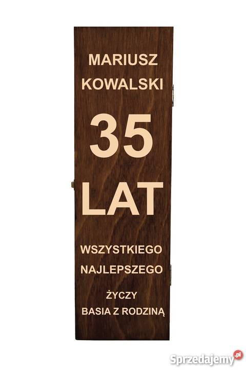 Skrzynka Na Wino Z Grawerem Sw02 Warszawa Sprzedajemypl