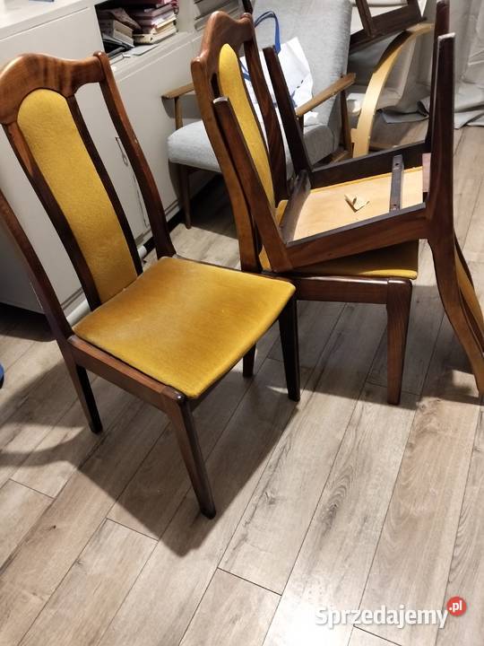 Sprzedam 3 drewniane krzesla Łódź
