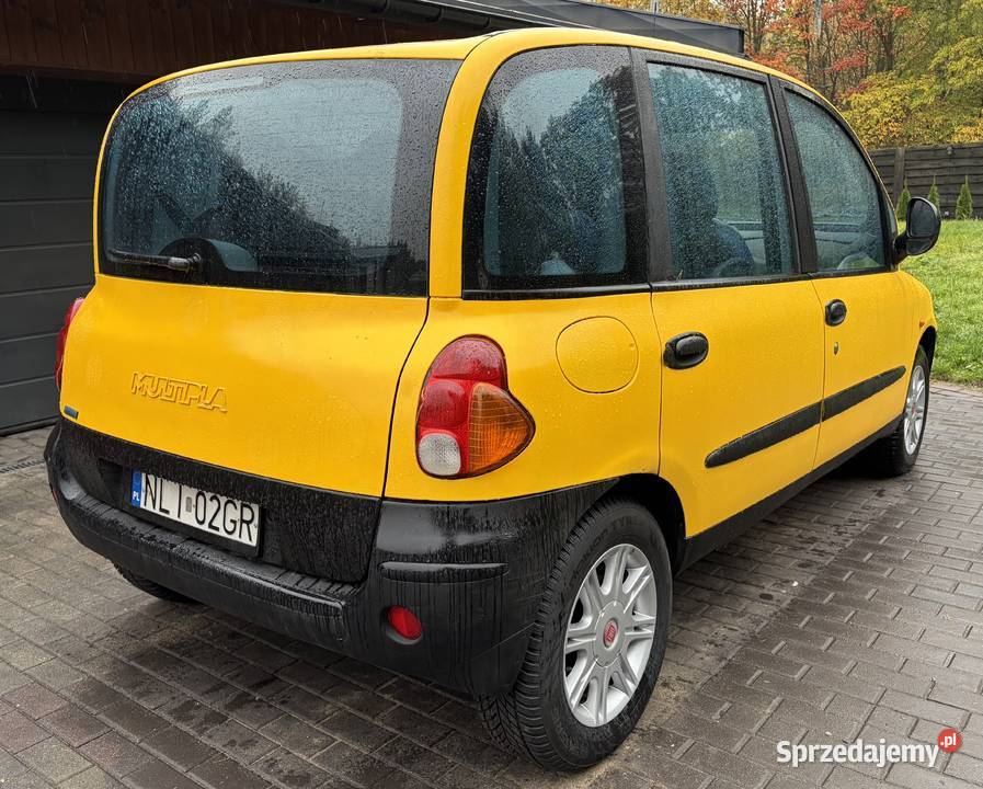 FIAT Multipla 19 JTD MOCNO Doinwestowana do Warszawa