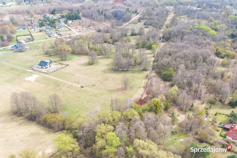 Działka rzeką pow 2842 m2 Budy Zosine WZ