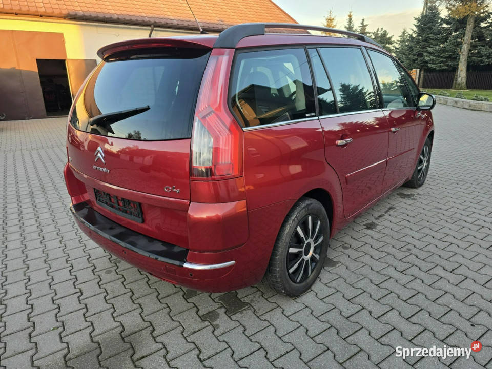 Citroen C4 Grand Picasso 16hdi EXCLUSIVE7 autoalarm Kutno sprzedam