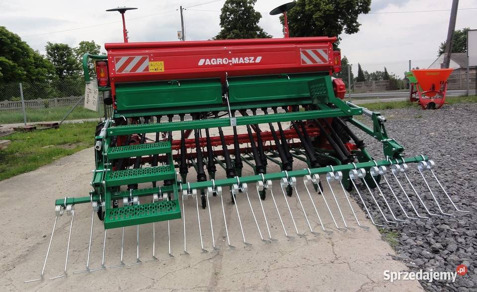 Siewnik Zbożowy Agro Masz SR 25m 27m 30m Maszyny rolnicze Opole sprzedam