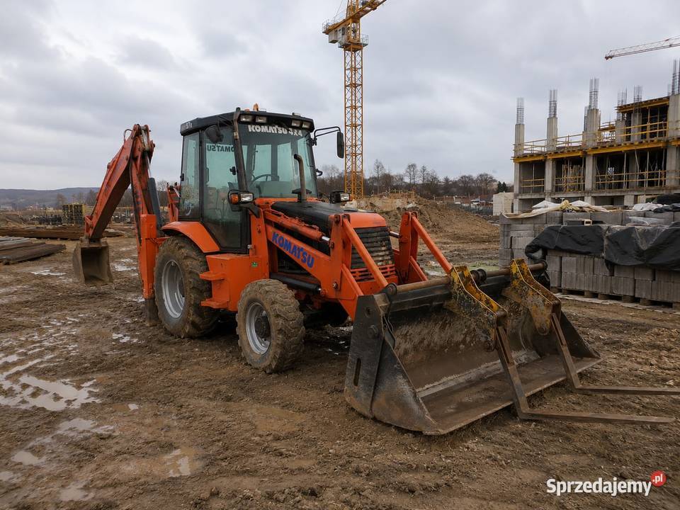 Koparko ładowarka Komatsu sprzedam