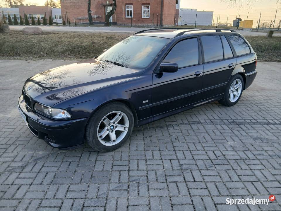 E39 530dA m pakiet individual wielofunkcyjna kierownica Chełmża