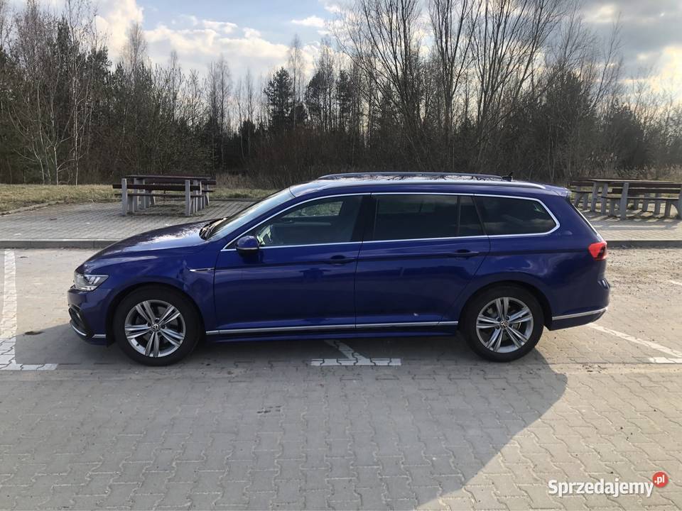 PASSAT B8 20 TDI RLine 2023 Z Niemiec ogranicznik prędkości