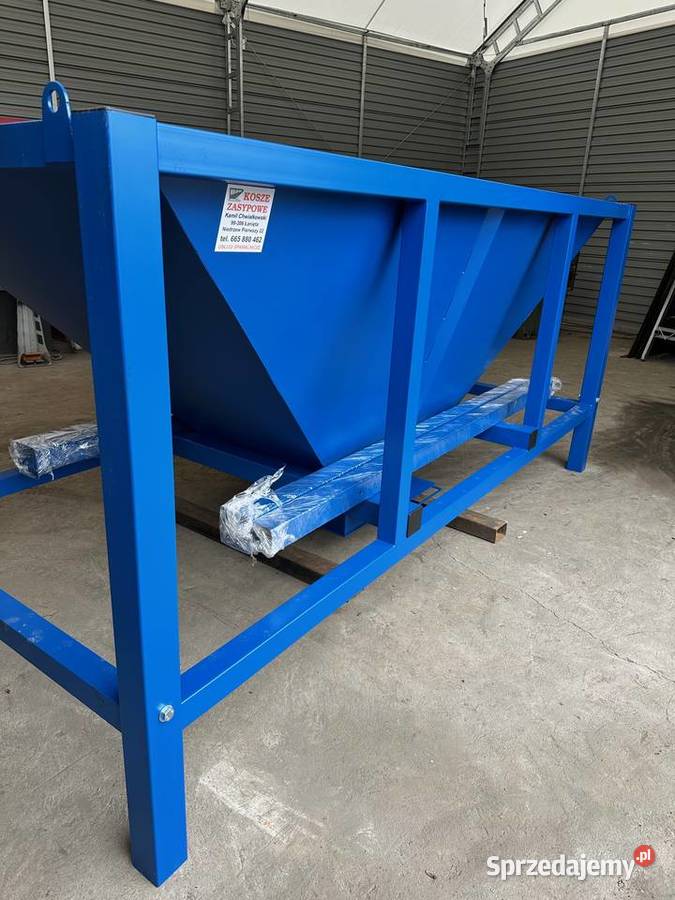 Kosz Kontener zasypowy paczkarka zasobnik 21m3 Niedrzew Pierwszy