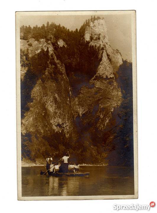 PIENINY SOKOLICA POCZTÓWKA SEPIA Krynki