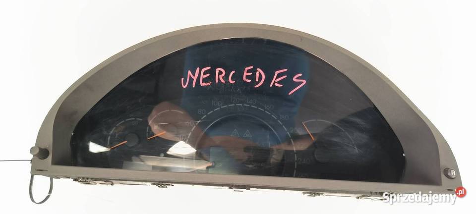 LICZNIK ZEGAR MERCEDES SKLASA W220 A2205407811 Lipno