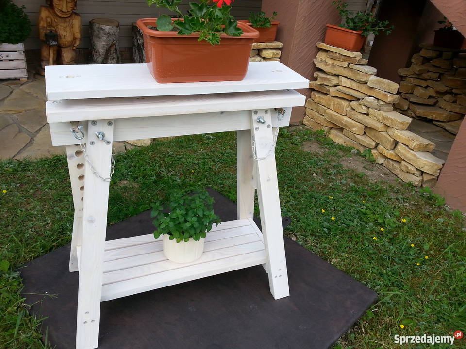 Koziołek stolarski ozdoba ogrodu tarasu do pracy Krasów