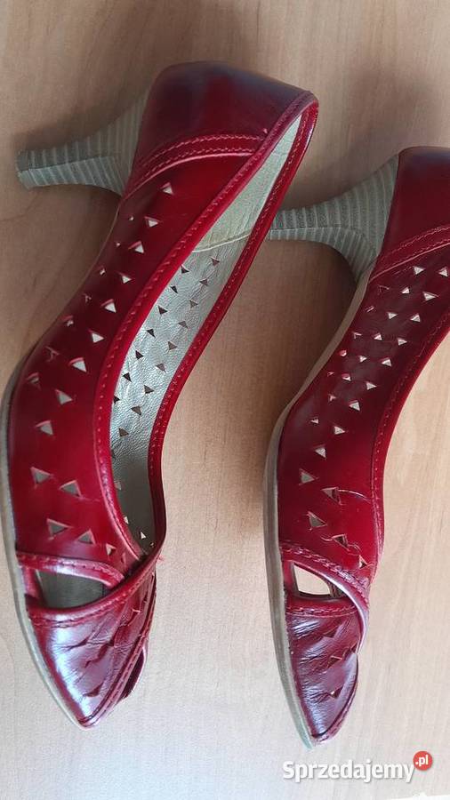 czółenka damskie skóra naturalna lasocki