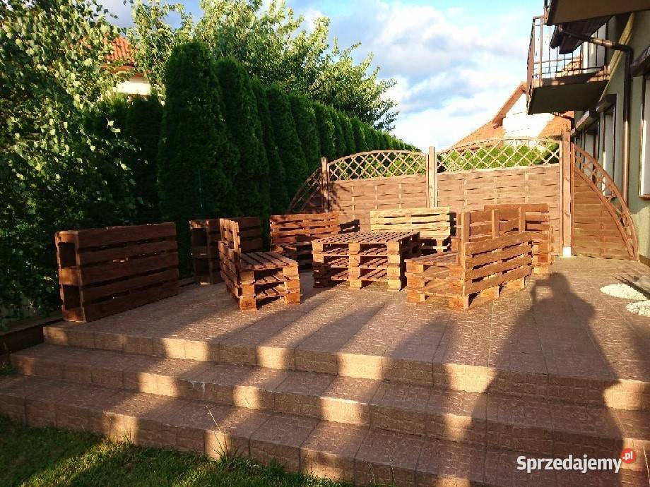 Boxy na kwiaty meble z palet Szczyrzyc