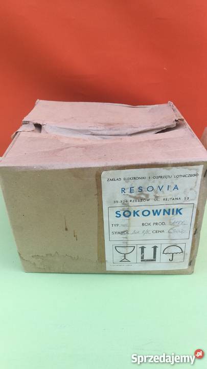 Zabytkowy Sokownik Aluminiowy z 1988 PRL Wrocław