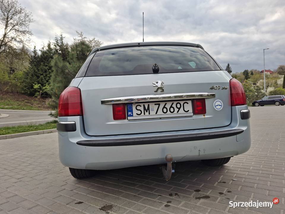 Peugeot 407 bg 20 benzyna+LPG 407 Przemyśl sprzedam
