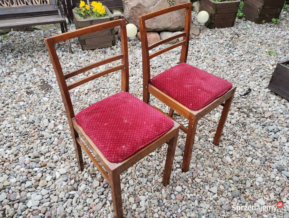 2 krzesła PRL