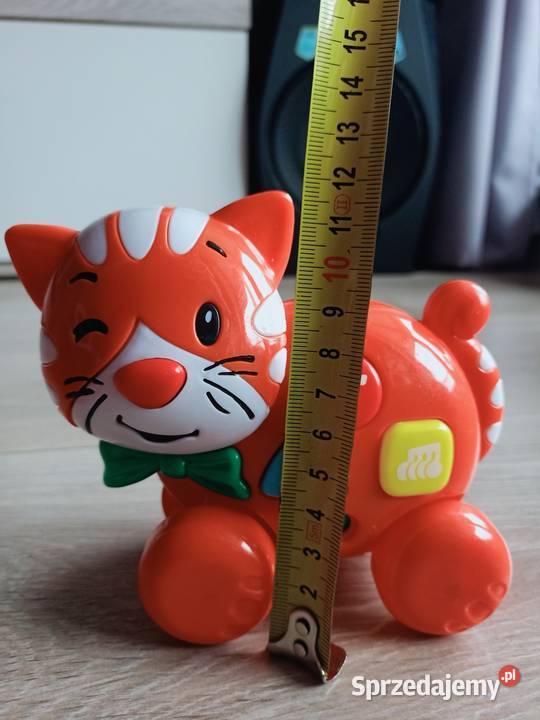 Kotek interaktywna zabawka świeci gra jeździ