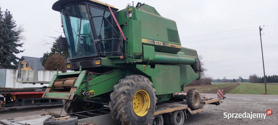 Sprzedam john deer 1072 heder 42 clima nieuszkodzony