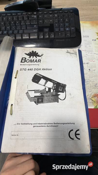 Przecinarka taśmowa Świeca