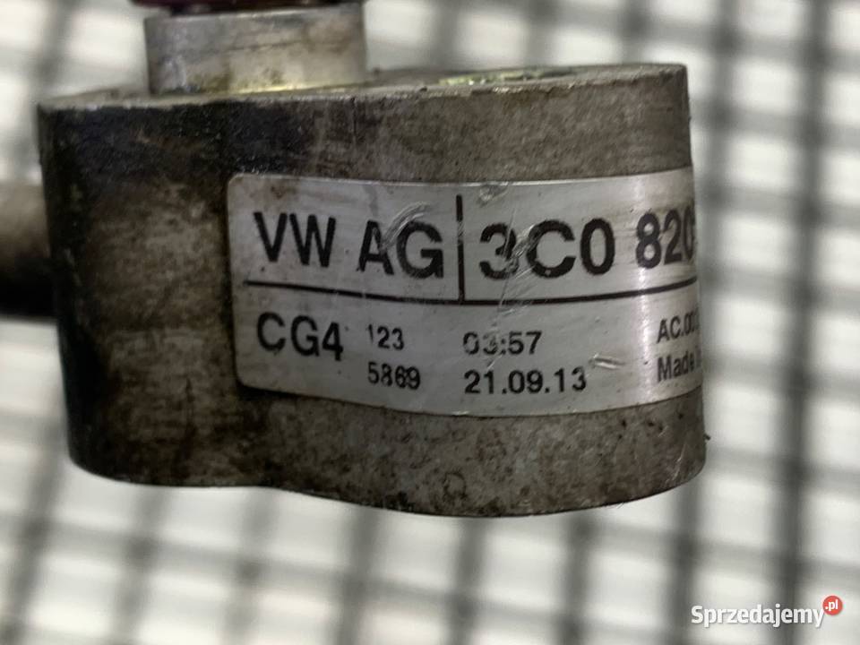 RURKA KLIMATYZACJI VW PASSAT B7 3C0820741AJ 20 osobowe sprzedam
