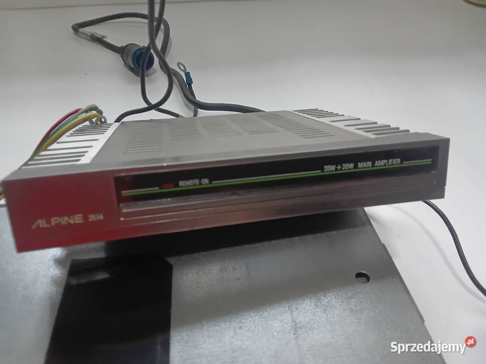Alpine 3514 wzmacniacz Milejewo