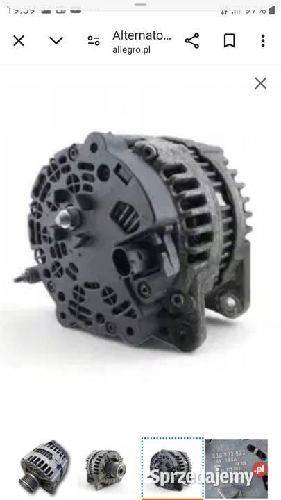 Alternator VW Skoda Seat 20 Tdi Bkd 140 Myszków