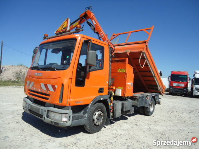 Iveco Eurocargo 100E17 wywrotka hds Fassi F30A21 Turek sprzedam