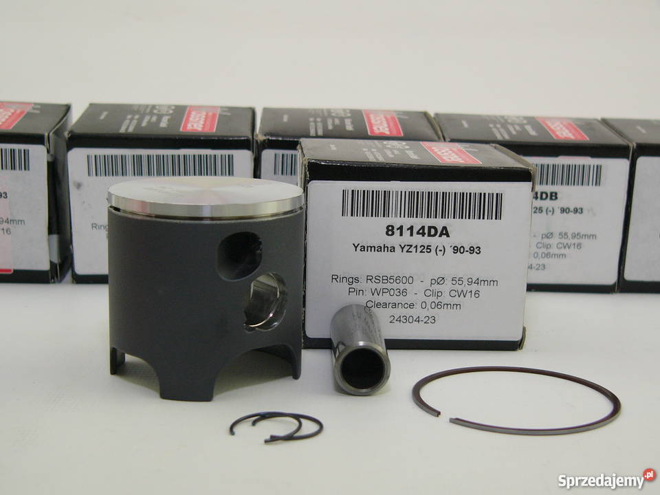 TŁOK komplet tłokowyWOSSNER 5594 mm selA YZ 125 Zabrze