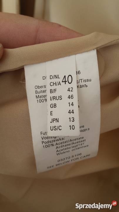 płaszcz skórzany GERRY WEBER 40 Moda i Styl Wrocław