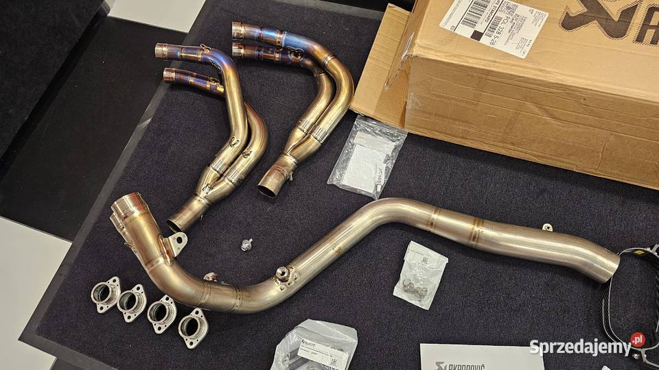 Akrapovc tytanowy pełny układ wydechowy Honda