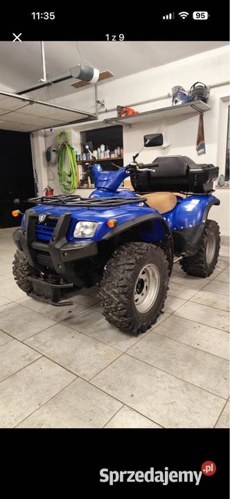 Suzuki 700 quad Groń